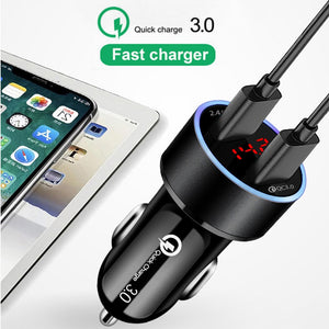 USB CAR FAST CHARGER